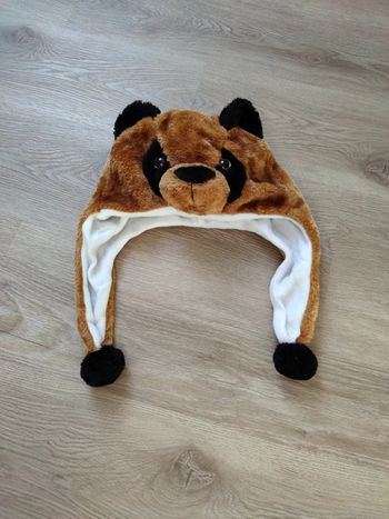 Bonnet tête d'ours neuf