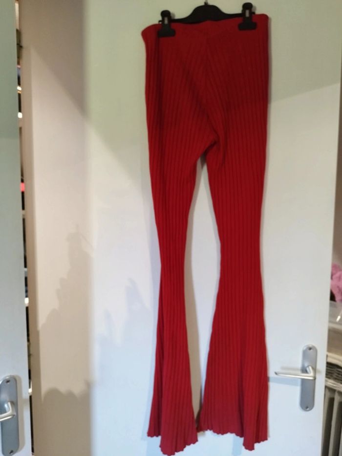 Pantalon femme rouge - photo numéro 2