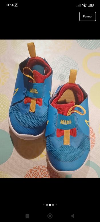 Basket Nike flex enfant garçon