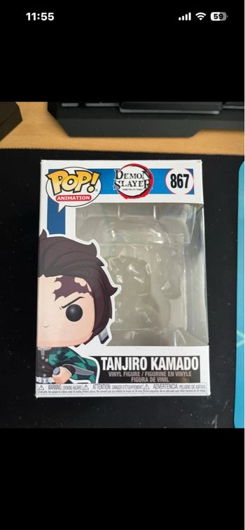 Boîte vide funko pop tenjiro 867