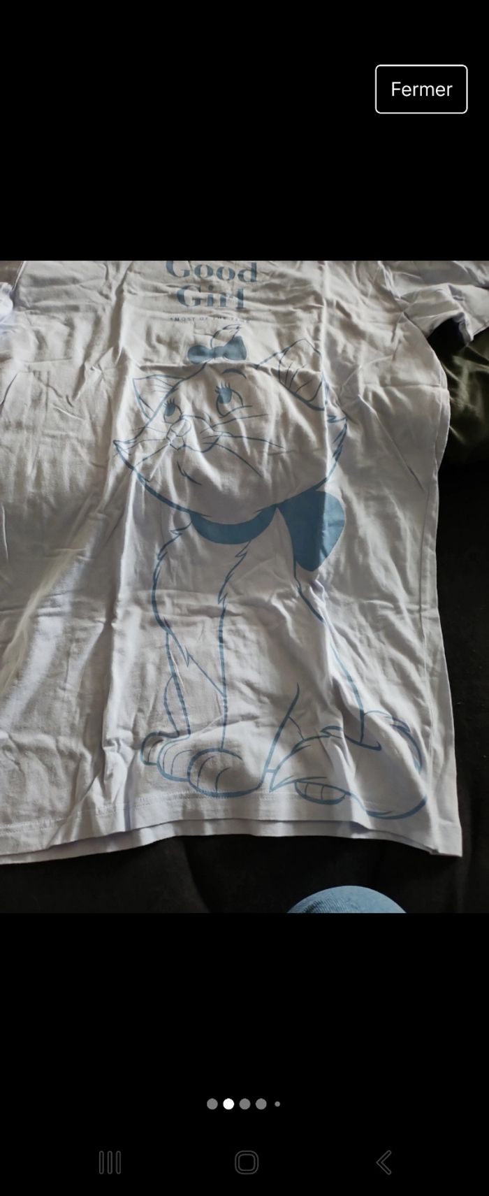 T shirt de nuit Marie les aristochats Undiz - photo numéro 2