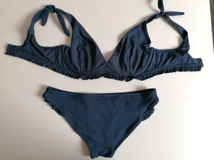 Maillot de bain 2 pièces froufrou - photo numéro 6