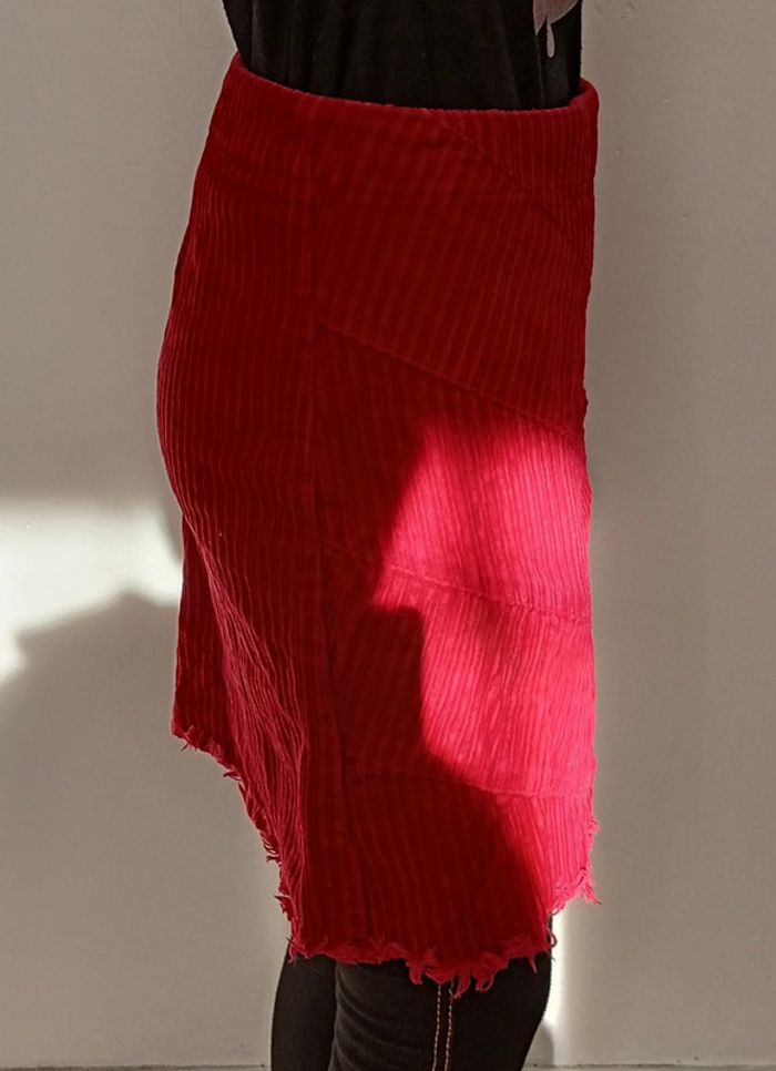Jupe mi longue velours côtelé 10 ans - photo numéro 6