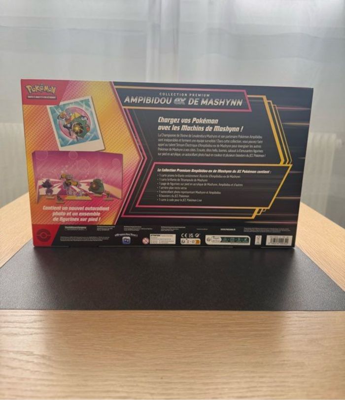 Pokémon Coffret Collection Premium Ampibidou ex de Mashynn Neuf Français - photo numéro 2