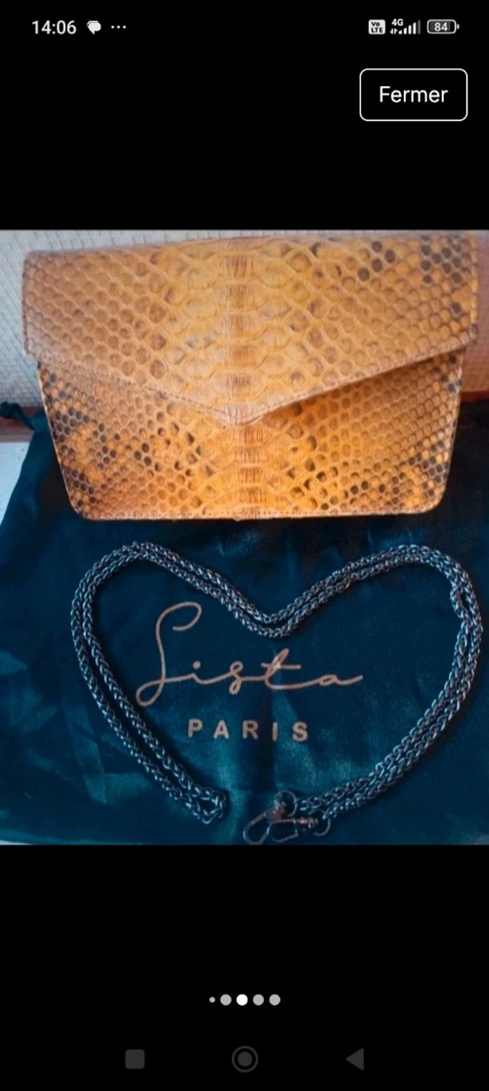 Sac à main Sista Paris modèle Sam - photo numéro 7