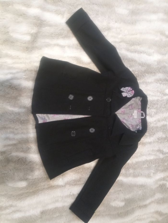 Caban élégant fille 5 - 6 ans Tex Kids - photo numéro 2