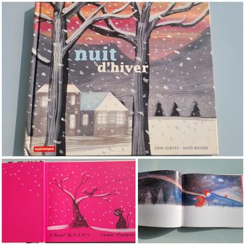 Superbe livre dédicacé 🌨 Nuit d'hiver 🧣