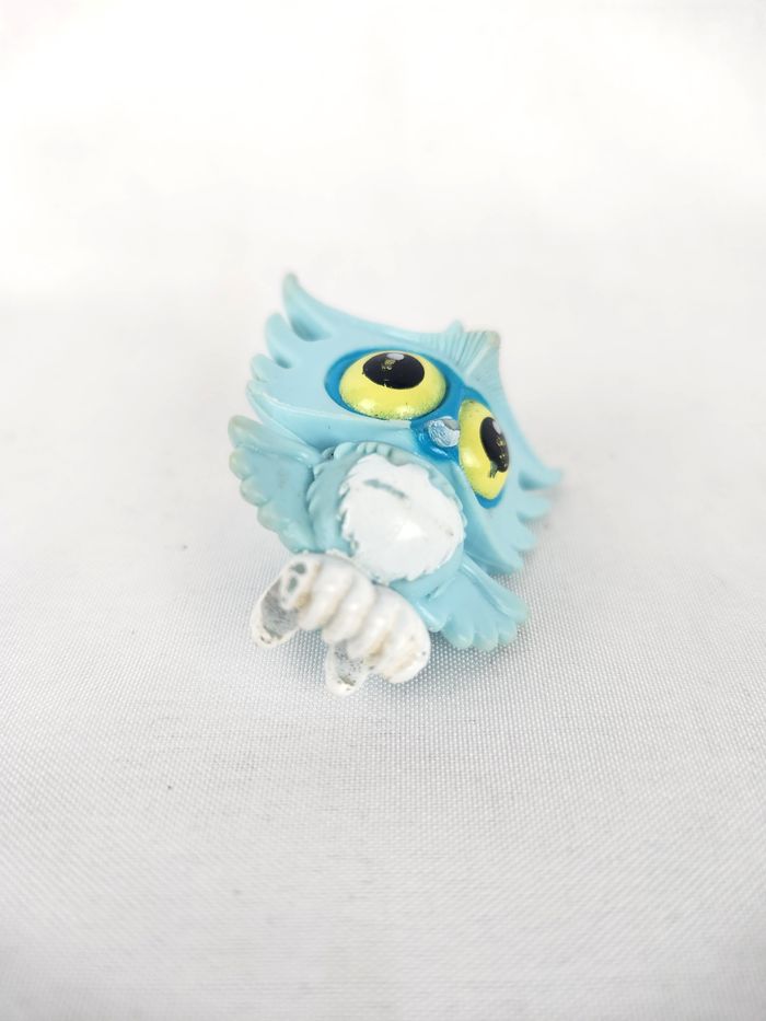Figurine Monster High G1 - Animal Sir Hoots (Hibou de Ghoulia Yelps) 3,5 cm - photo numéro 5