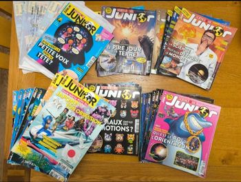 43 revues sciences et vie junior de 2020 à 2025