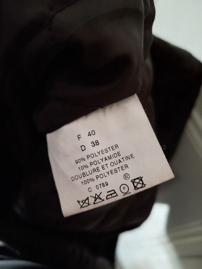Veste femme Christine Laure – Effet texturé brillant & col fausse fourrure - photo numéro 5