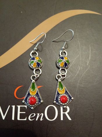 Boucles d'oreilles kabyle pour femme 