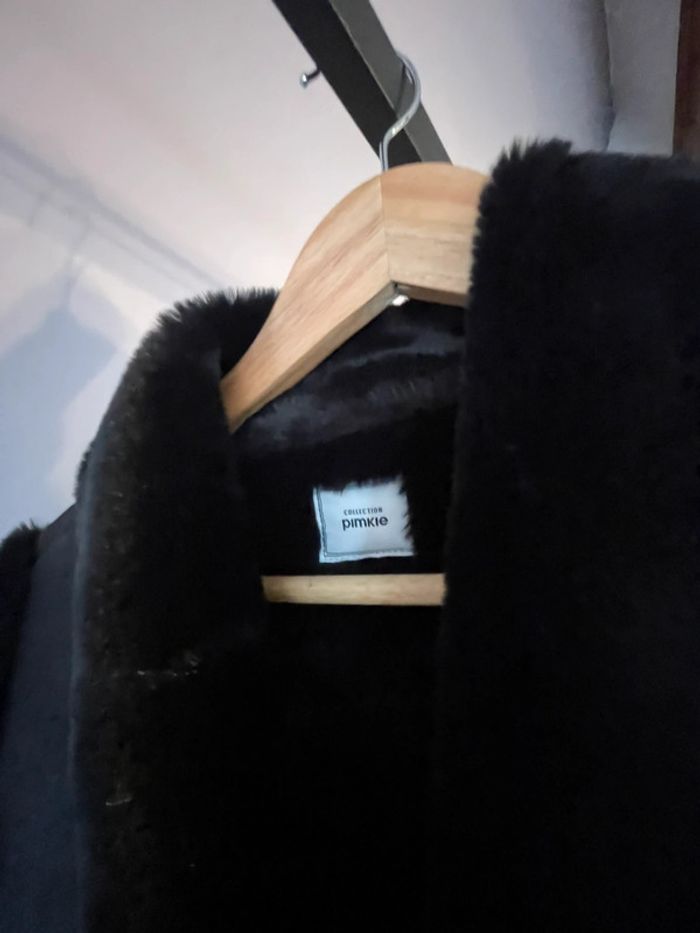 Veste fourrure ceinturée - photo numéro 7