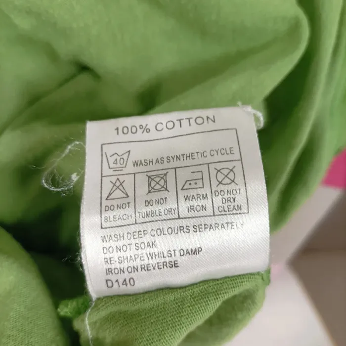 Débardeur vert pomme 100 % coton Foxhole – taille L A1048 - photo numéro 15