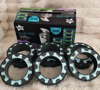 Lot de 6 recharges originales Twist & click Tommee Tippee 