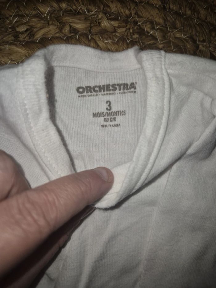 Bodies manches longues fille 3mois - photo numéro 2