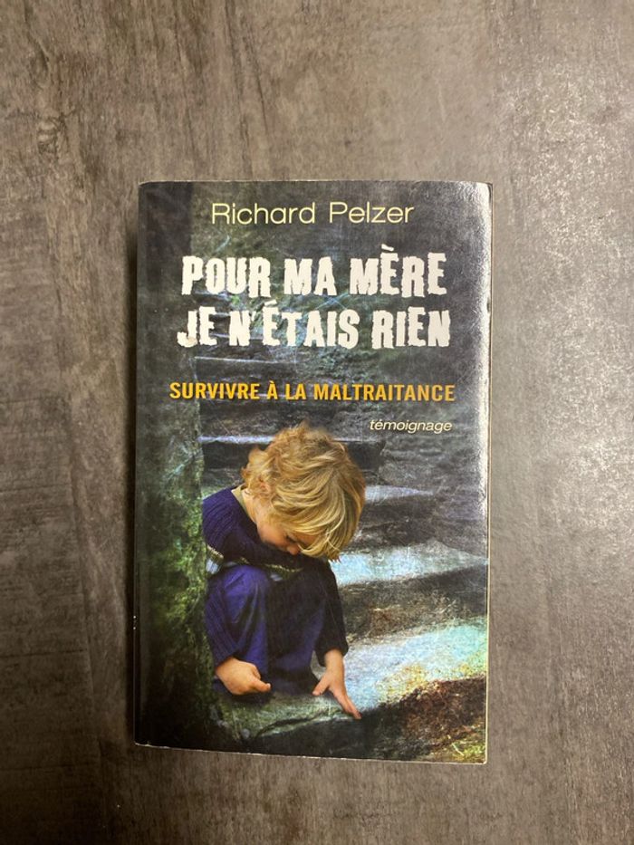Livre « pour ma mère je n’étais rien »