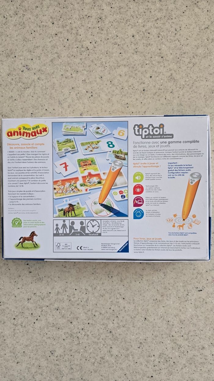 Tip Toi Tous mes animaux - photo numéro 2