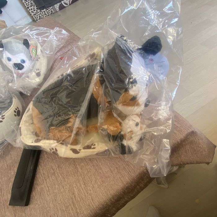 Panier avec sa peluche chien et porte cle assorti - photo numéro 5