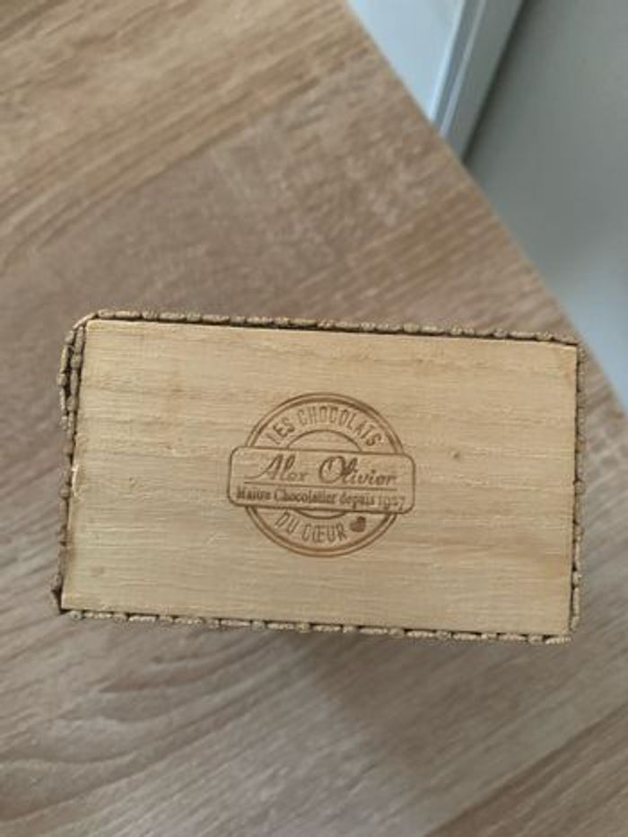 Boîte de rangement en bambou mauve - photo numéro 7