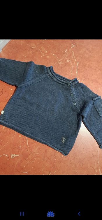 Pull bébé taille 6 mois