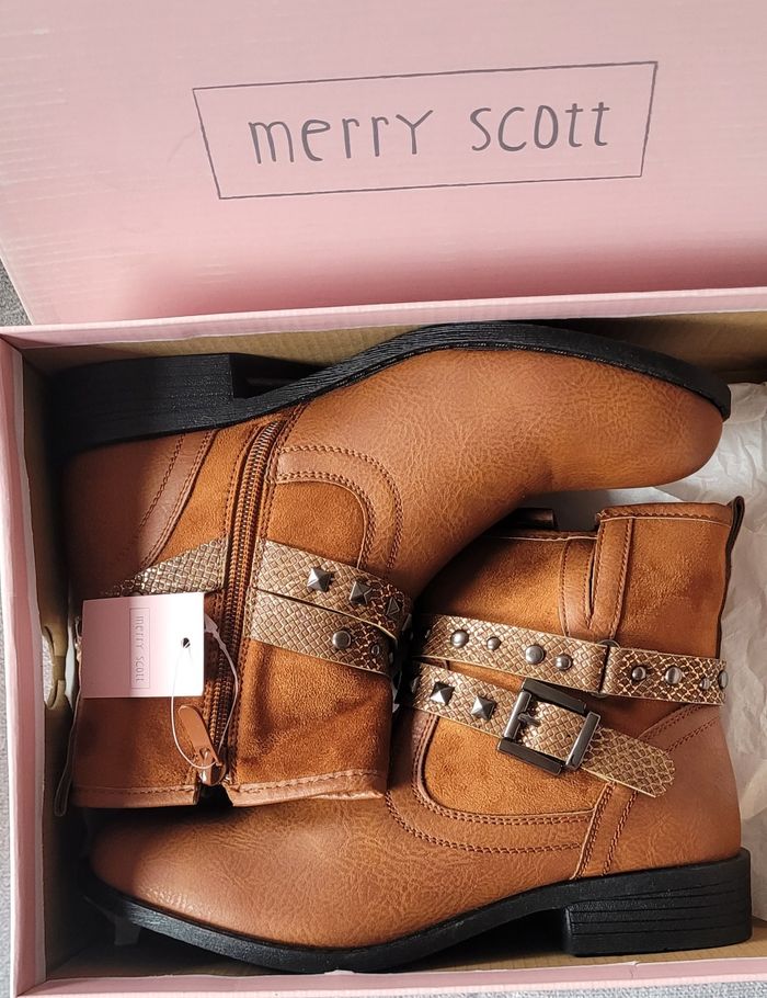 Bottines camel - photo numéro 2