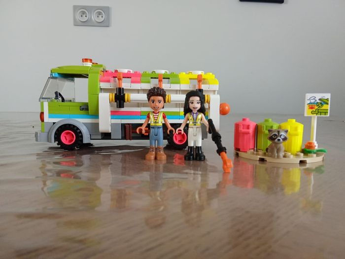 Lego Friends 41712 camion poubelle - photo numéro 3