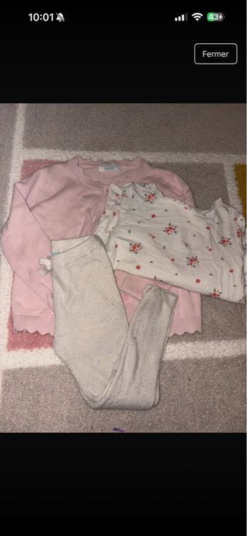 Ensemble fille