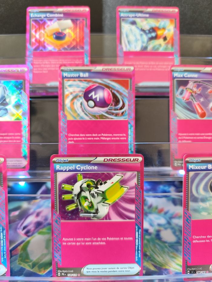Lot de 8 cartes Pokémon neuves 🇨🇵 High-tech - photo numéro 3