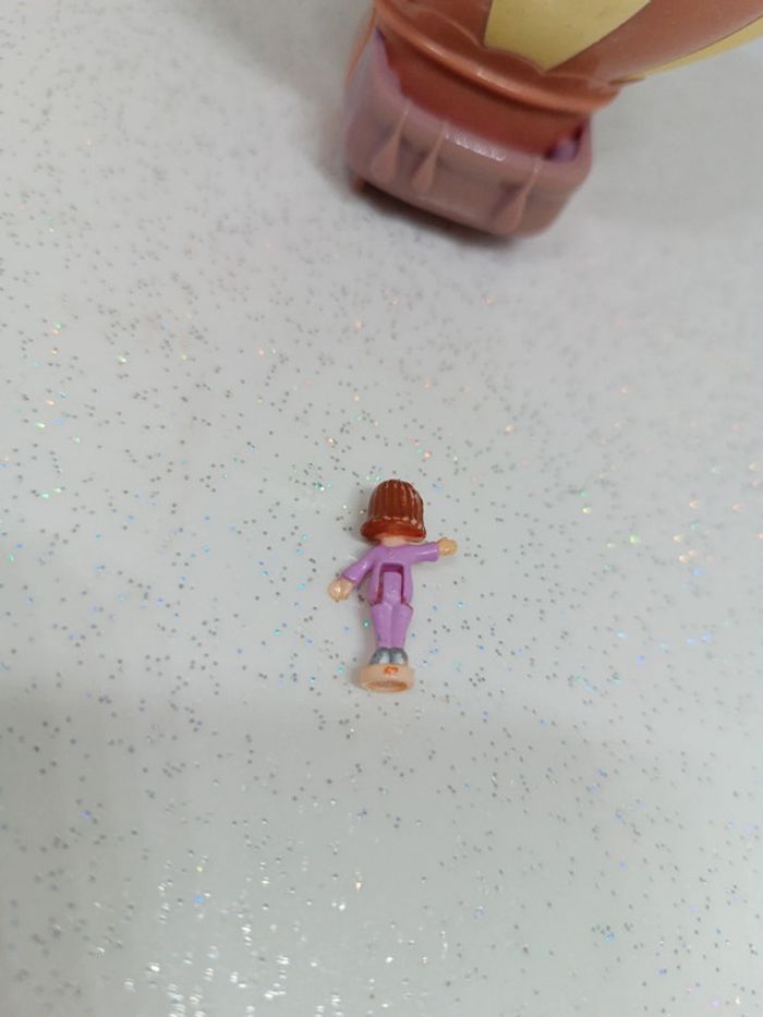 Polly pocket bluebird montgolfière balloon haut loin attraction manège UP away holiday miniature - photo numéro 14