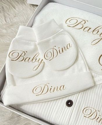 Gant et bonnet naissance