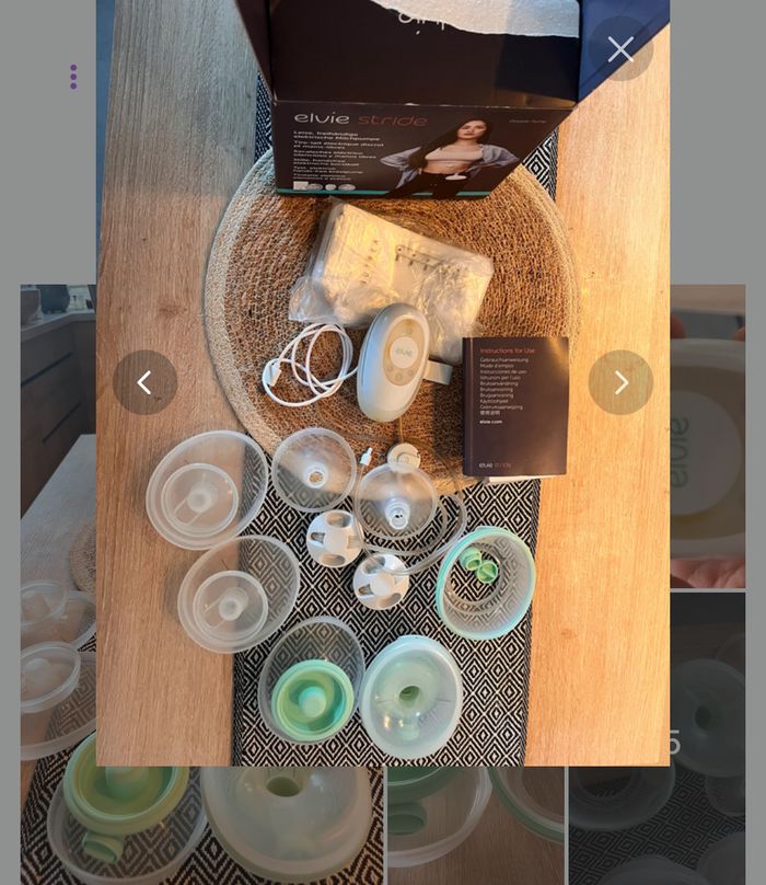 Tire lait portatif elvie stride