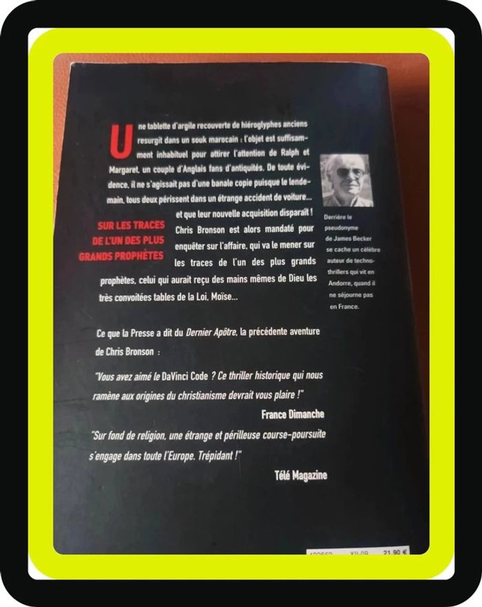 Livre les tables du Prophète - photo numéro 2