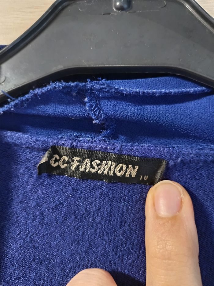 Gilet bleu TU - photo numéro 3