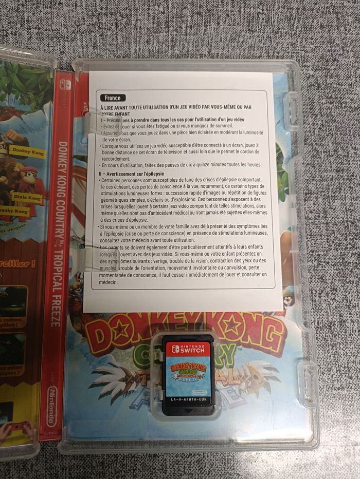 Jeu Switch : Donkey Kong Country Tropical Freeze - photo numéro 4