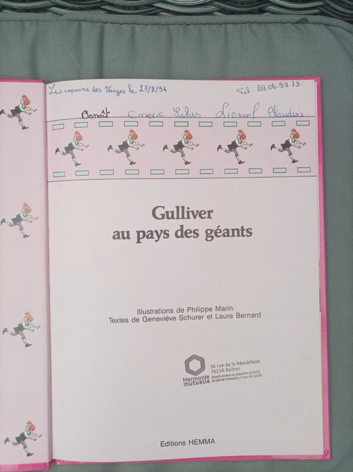 Joli livre Gulliver au pays des géants - photo numéro 2