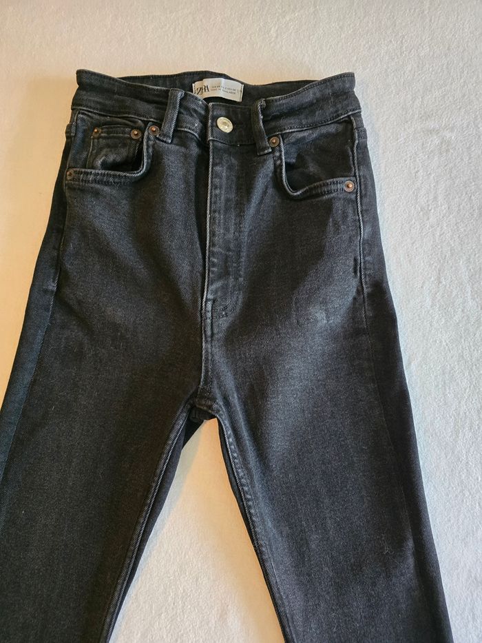 Jeans noir femme Zara - photo numéro 3
