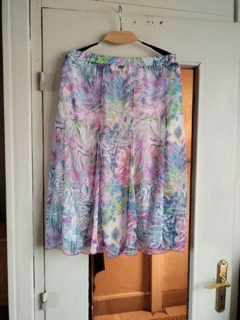 Jupe été mi longue