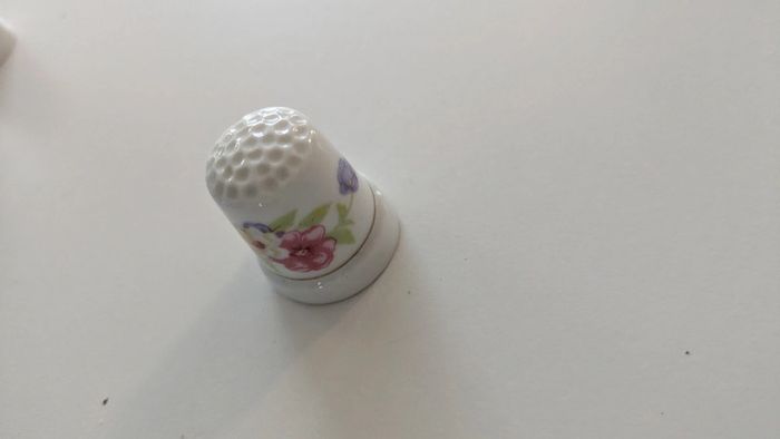 Lot de 5 dés à coudre ancien - photo numéro 5