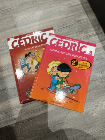 Lot de 2 BD - Cédric