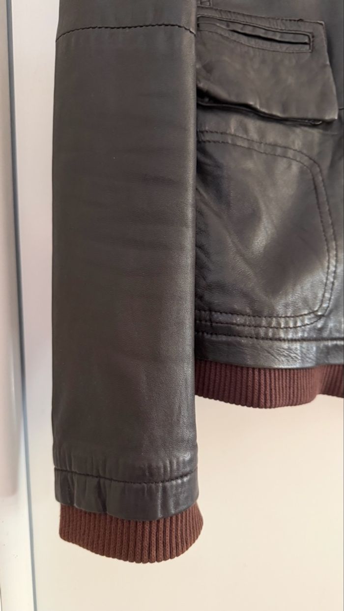 Blouson doublé tout cuir - photo numéro 3