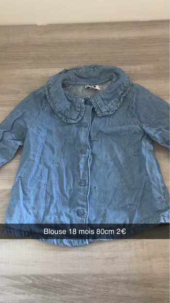 Blouse 18 mois