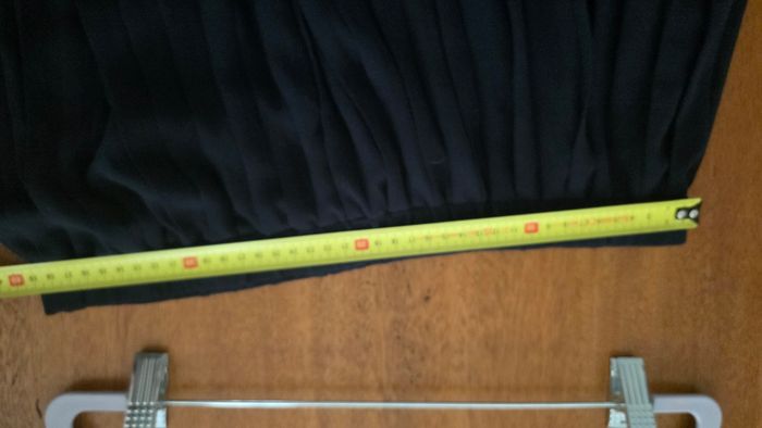 Jupe plissée marine taille 42 /44 - photo numéro 4