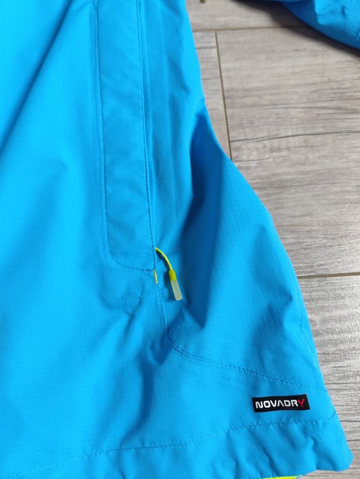 Veste coupe vent à capuche femme quechua novadry M - photo numéro 4