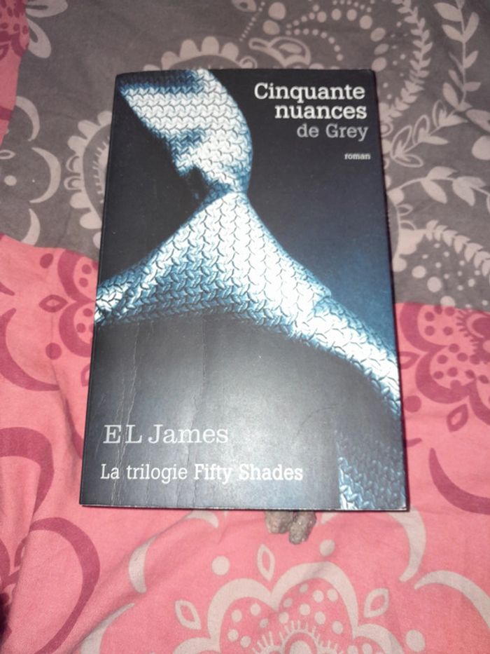 Livre "cinquante nuances de grey"