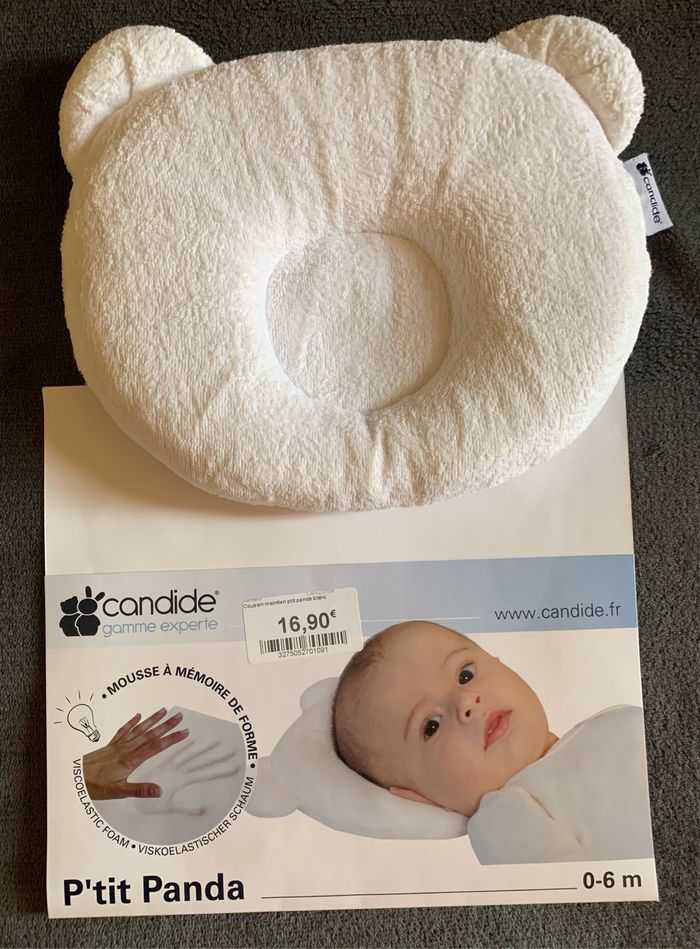 Coussin maintien tête en mousse à mémoire de forme Candide - photo numéro 4