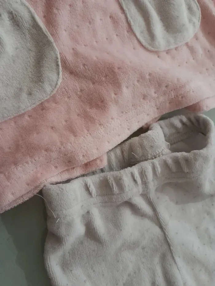 Pyjama 2 pièces filles 6 mois - photo numéro 3