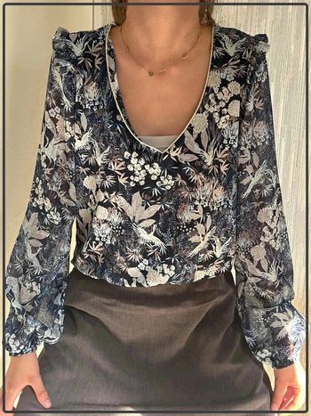 Blouse cache cache taille 36 *
