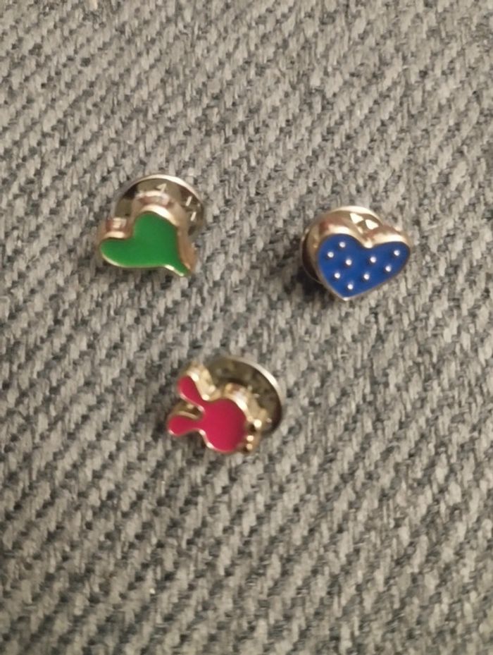 Lot de 3 broches/ pin's
