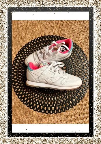 Baskets reebok arc en ciel