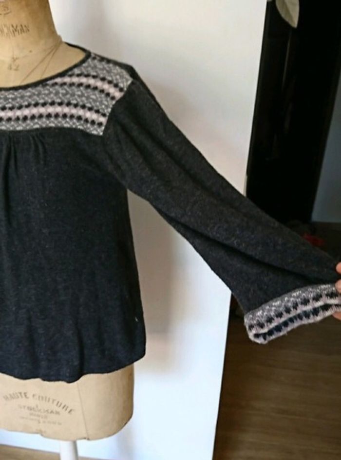 Pull Zara col rond - photo numéro 3